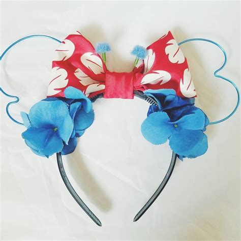 Check out our stitch ears selection for the very best in unique or custom, handmade pieces from our headbands shops. Serena Hair Accessories, custom wire stitch ears | Minnie mouse ears diy, Diy mickey ears ...