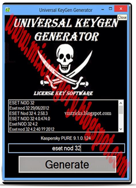 Universal Keygen Generator Lasopado