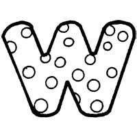 The english alphabet consists of 26 letters: Polka Dot » Alphabet Coloring