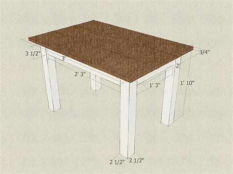 See more ideas about simple table, farmhouse dining, farmhouse table. How to Make a DIY Farmhouse Kid's Table - Our Handcrafted Life
