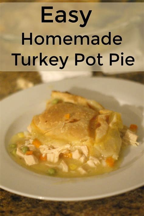 Easy Homemade Turkey Pot Pie Recipe You Can T Mess This Up Recipe
