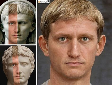 Umetnik Rekreira Podobe Rimskih Cesarjev Takšni So Bili V Resnici Foto