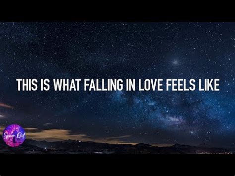 Jvke This Is What Falling In Love Feels Like Lyric Video Youtube