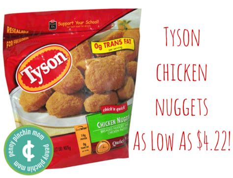 New Tyson Chicken Nuggets Coupon!