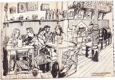 dextrangis: dibujar en los bares