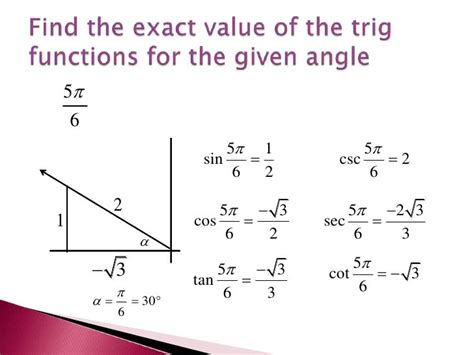 521 Trigonometric Functions