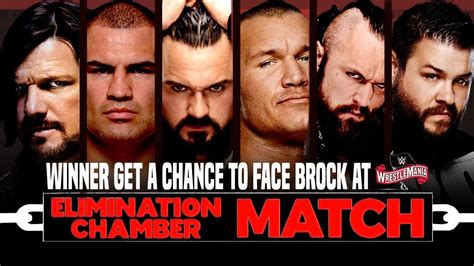 The elimination chamber will emanate from wwe's thunderdome, held in florida's tropicana the main card starts both days at 7 p.m. WWE ELIMATION CHAMBER 2020 - DREAM MATCH CARD PREDICTIONS ...
