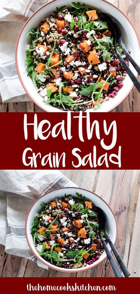 Wholesome Grain Salad Recipe Recipe Side Salad Recipes Easy