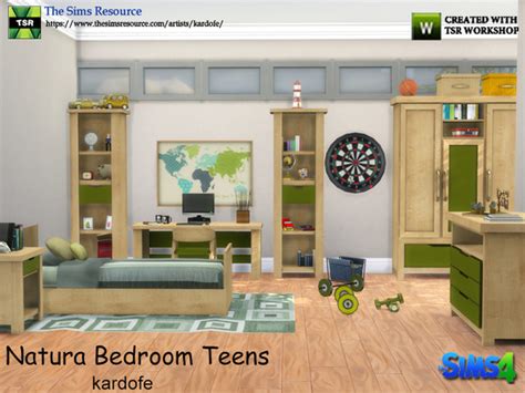 Natura Bedroom Teens By Kardofe At Tsr Sims 4 Updates