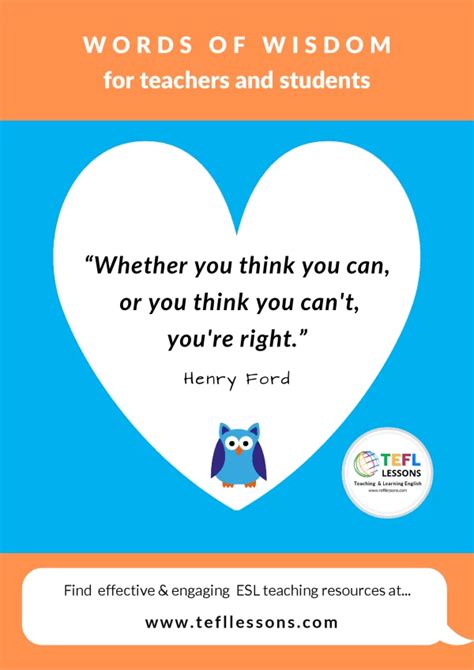 Henry Forde Quote Poster Free Esl Posters Tefl Lessons