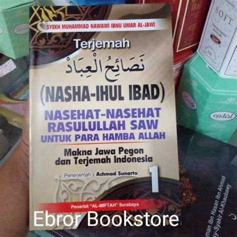 Jual Terjemah Kitab Nashoihul Ibad Makna Gandul Arab Jawa Pegon Bahasa