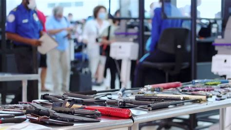 Tsa Sees Increase In Loaded Guns Seized At South Florida Airports