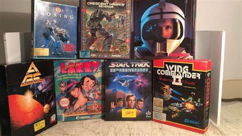 Lot Of 7 Pc Games For Ms Dos On Floppy Disk All Big Box Catawiki