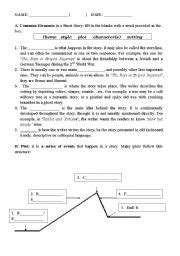 14 Best Images of Short Story Analysis Worksheet - Beowulf Hero's