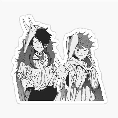 The Promised Neverland Sticker By Latt In 2021 Anime Stickers Anime