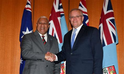 Australian Defense Task Group Visits Fiji As Part Of Australias