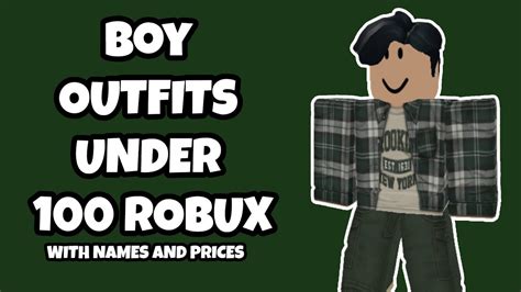 Robux Outfits Boy Roblox Outfits Under Robux Boy Outfits
