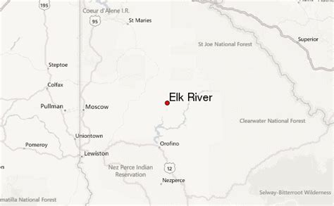Elk River Idaho Weather Forecast