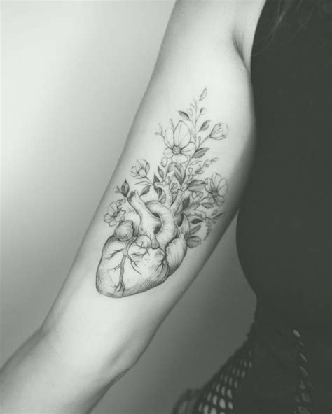 120 Realistic Anatomical Heart Tattoo Designs For Men 2022 With