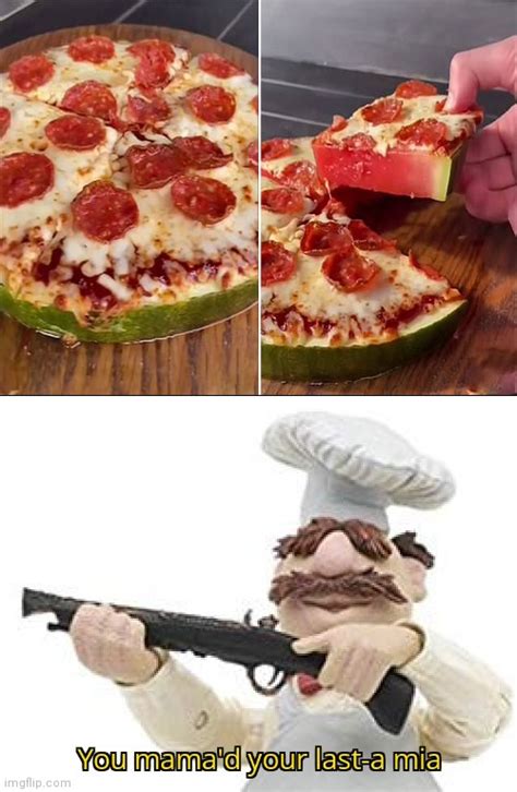 Pepperoni Cheese Watermelon Pizza Imgflip