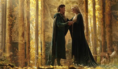 The Rings Of Power Elrond And Galadriel Have Major Daddy Issues Den