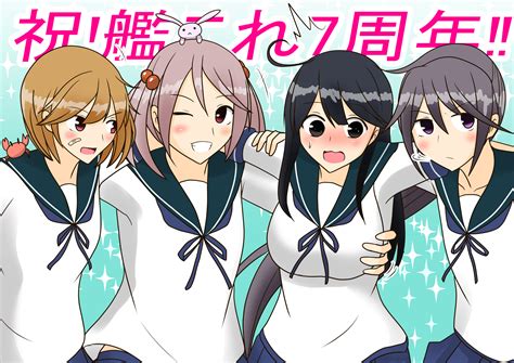 Anime Anime Girls Kantai Collection Akebono Kancolle Oboro Kancolle Sazanami Kancolle