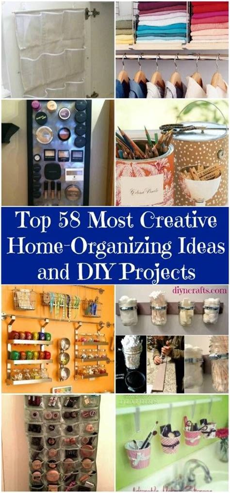 50 Incredibly Creative Home Organizing Ideas And Diy Projects Organization Hacks Creative Home