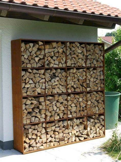 Diy Outdoor Firewood Rack Ideas Outdoor Firewood Rack Garden