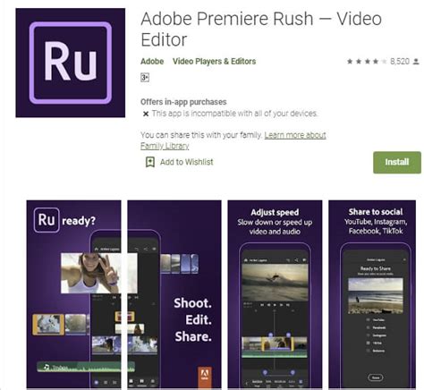 The adobe rush's recent addition to the creative cloud package attempts to make the video editing process easier for social media video creators, but it still lacks some important. 26 Aplikasi Edit Video Android Terbaik Mudah untuk ...