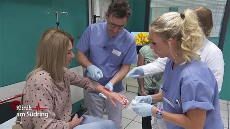 Klinik Am Südring Video Unfall Mit Nagelfeile Sat1