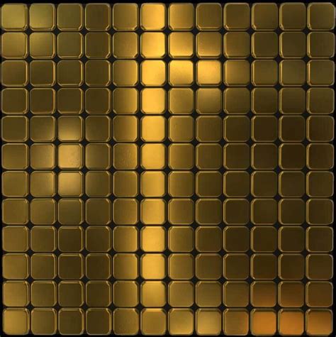 Gold Textures square wall seamless -pack BPR material -Background-High 