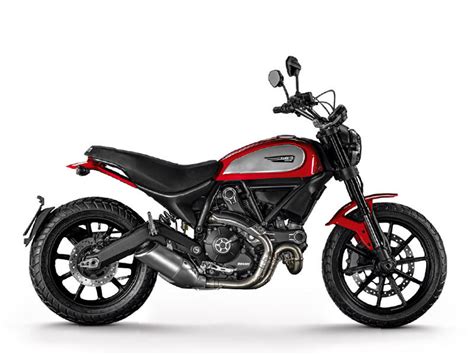 Ducati Ducati Scrambler 803 Cc Icon Red 2016 Motorcycles For Sale