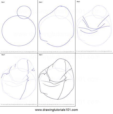 Https://tommynaija.com/draw/how To Draw A Bean Bag Step By Step