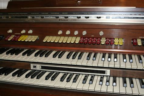 Matrixsynth Thomas Theatre Organ W Moog Synthesizer And Full Bass