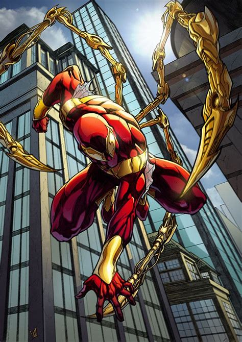 Infinity War Iron Spider Na Szkicu Koncepcyjnym Planeta Marvel
