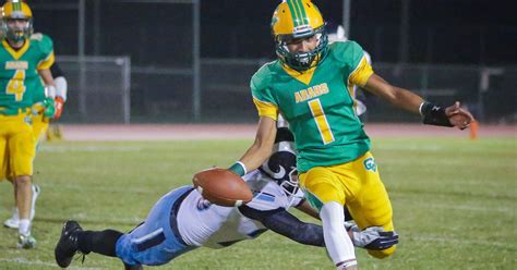 Who made the All-De Anza League football team?