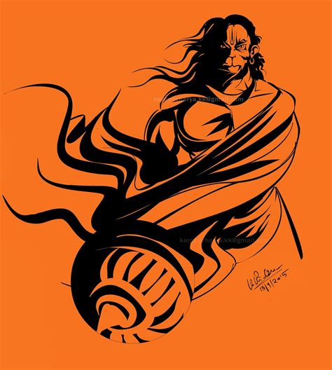 Hanuman Vector At Getdrawings Free Download