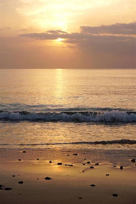 Magical Ocean Sunrise Over The Atlantic Morning Waves