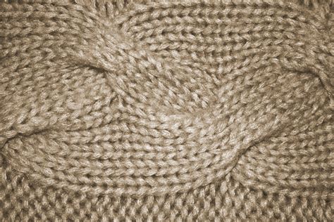 Beige Cable Knit Pattern Texture Picture | Free Photograph | Photos 