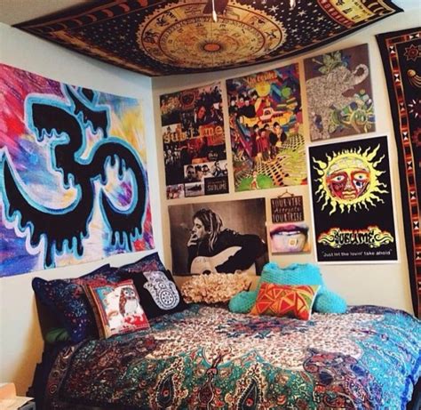 Pin By Melanie 🌊 On Room Ideas For Girls Hippie Room Decor Hippie Bedroom Decor Indie Room