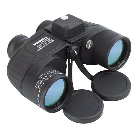7X50 Binoculars with Night Vision Rangefinder Compass Waterpro