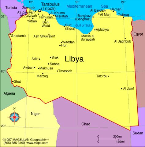 30 Libyan Civil War Map Map Online Source