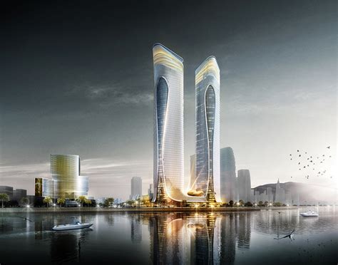 Aedas Plans Dragon Themed Zhuhai Hengqin Headquarters For China