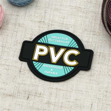 pvc patches for clothing and hats quality woven labels us