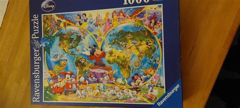 Ravensburger 1000 Teile Disney Puzzle Disneys Weltkarte In Nordrhein