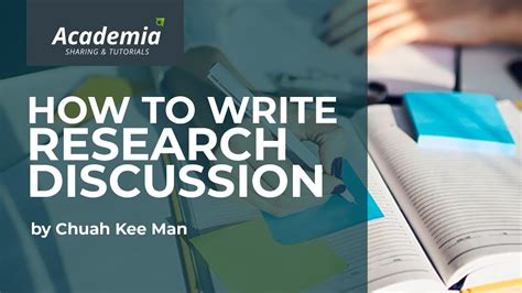 How To Write The Discussion Section Of Research Writing Youtube
