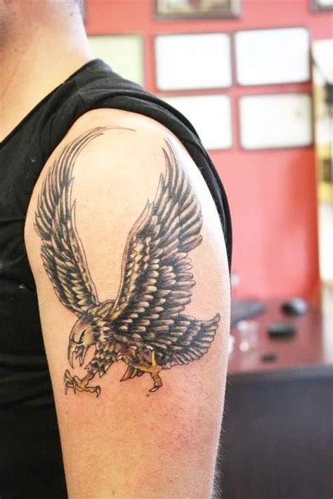 65 Small Eagle Tattoo Designs And Ideas For Men Style Gesture Eagle