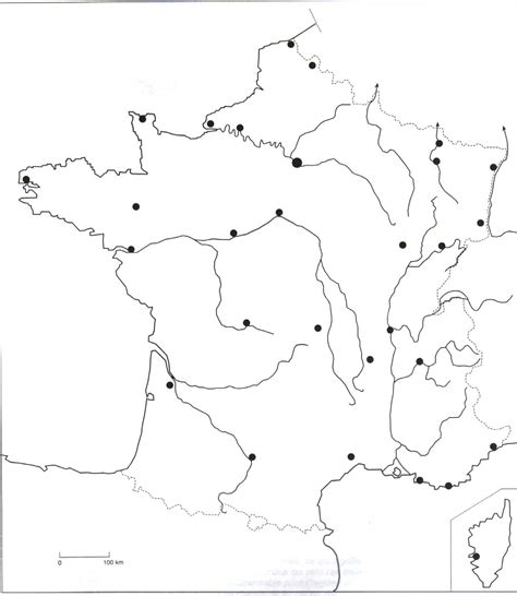 Carte De France Vierge A Completer Carte Fluviale France Carte Images