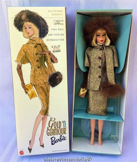 barbie gold n glamour 2002 collectors request limited edition ebay barbie collector glamour