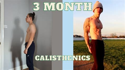 incredible 90 day calisthenics transformation youtube